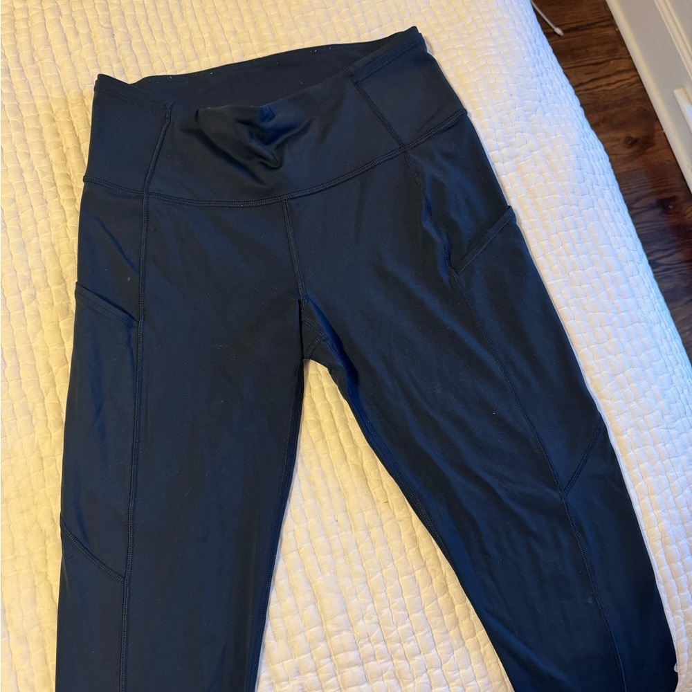 Navy lululemon leggings